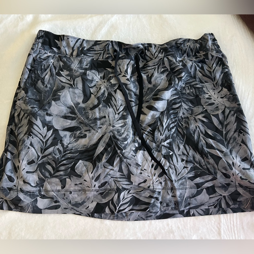Speedo skort black/ gray size xl /tg